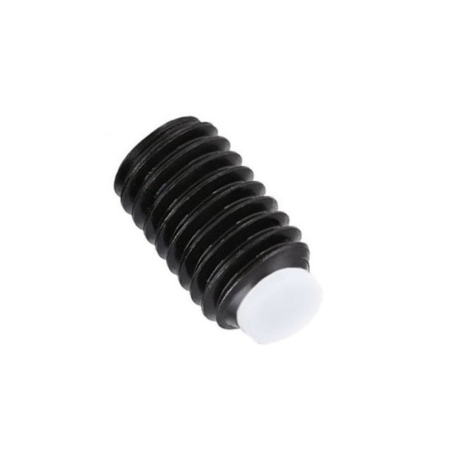 1053701 | SS040M-0060-AS-AT (2 Pcs) --- Acetal Tipped Socket Set Screws - M4 (4x0.7mm) x 6 mm Acetal Tipped