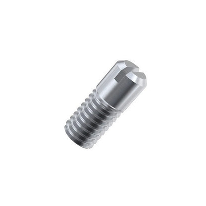 Partial Thread Slotted Set Screws - M5 - 5x0.8mm - 10 mm   - Steel Alloy, Rockwell B75
