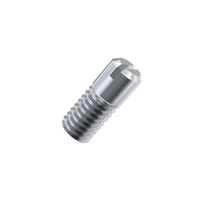 Partial Thread Slotted Set Screws - M4 - 4x0.7mm - 20 mm   - Steel Alloy, Rockwell B75