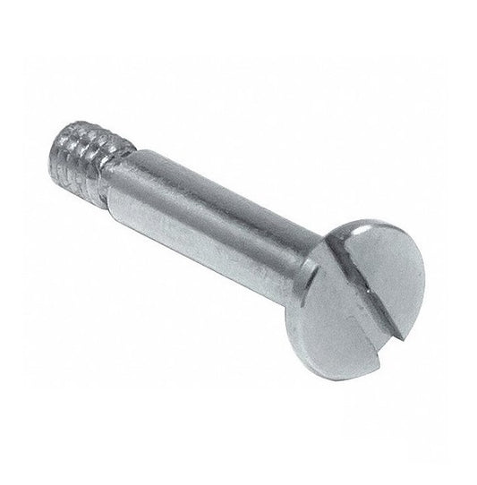 Shoulder Screws - 5.5x3 mm - M4x0.7 Slotted Shallow Head - Carbon Steel