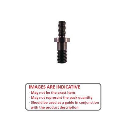 1100570 | IDC-177RS (PK-2) --- Shoulder Studs Threaded Rod - 12.7 mm 1/2-13 15.88 mm - Carbon Steel Stud
