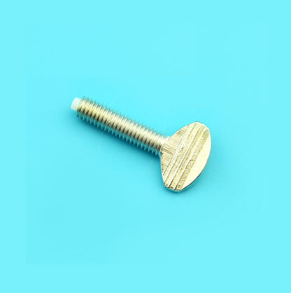 1054451 | THS042C-019-F-CZ-NT (Each) --- Thumb Screws - 8-32 UNC - 4.17mm - 19.05 - - Nylon Tip - Carbon Steel Zinc Plated Screw