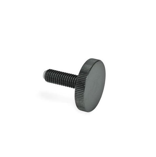 Vite a testa zigrinata 1/4-20 UNC x 63,50 mm Acciaio inossidabile 303 - Punta piatta - MBA (confezione da 1)