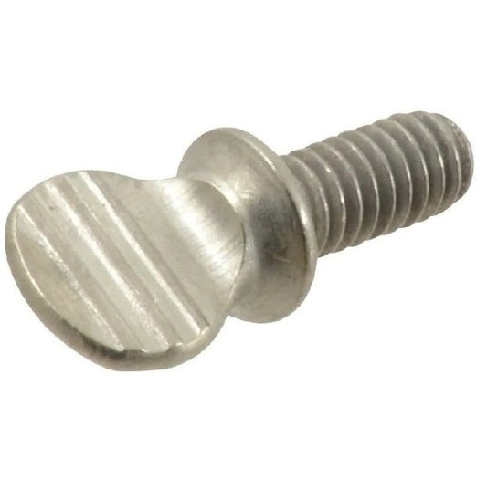 Vis à oreilles 3/8-16 UNC x 50,80 mm en fonte malléable - Face de rondelle à tête plate - MBA (Pack de 1)