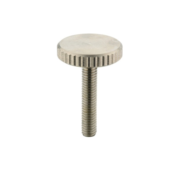 Thumb Screws - M6 - 6x1mm - 25x30 mm Knurled - Stainless Steel 303/304 Similar to A2, 18-8 HRB80
