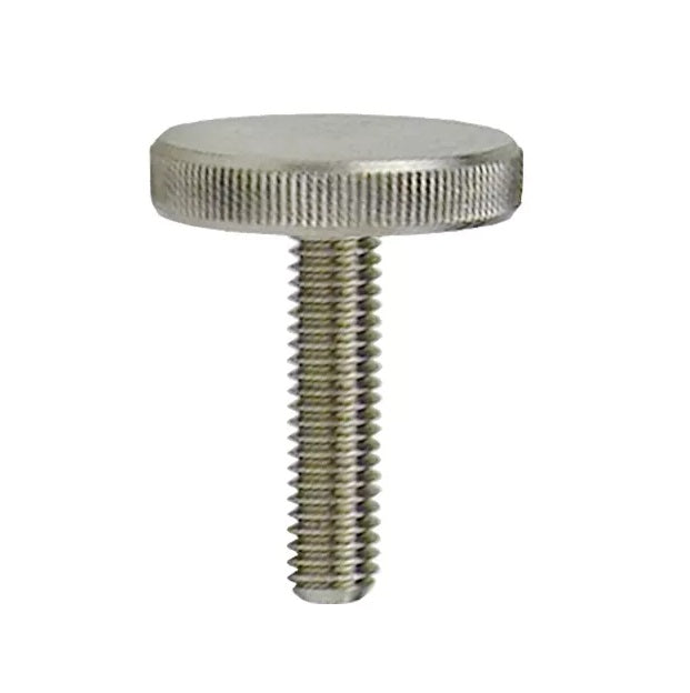 1081730 | THS080M-025-K-3 (PK-4) --- Thumb Screws - M8 - 8x1.25mm - 25x31 mm Knurled - Stainless Steel 303/304 Similar to A2, 18-8 HRB80 Screw