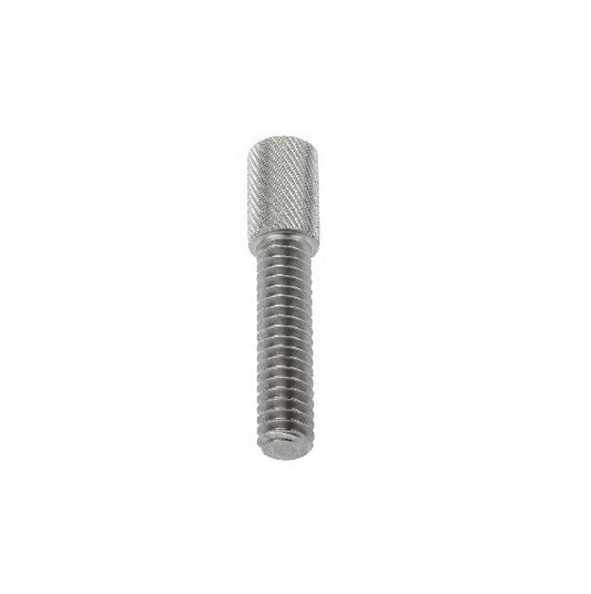 Vis à oreilles 10-32 UNF x 12,70 mm en acier inoxydable 303 - Tête moletée de précision - MBA (Pack de 1)