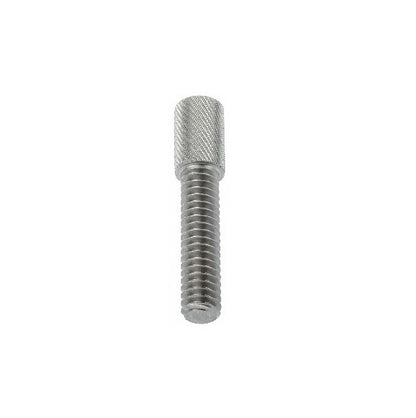 Vis à oreilles 4-40 UNC x 25,4 mm en acier inoxydable 303 - Tête moletée de précision - MBA (Pack de 1)