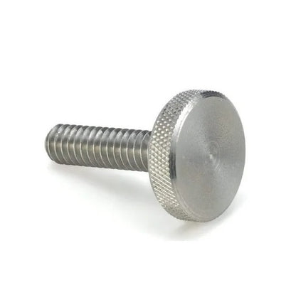 Thumb Screws - 8-32 UNC - 4.17mm - 20.64x38.1 mm Knurled - Stainless Steel 303/304 Similar to A2, 18-8 HRB80