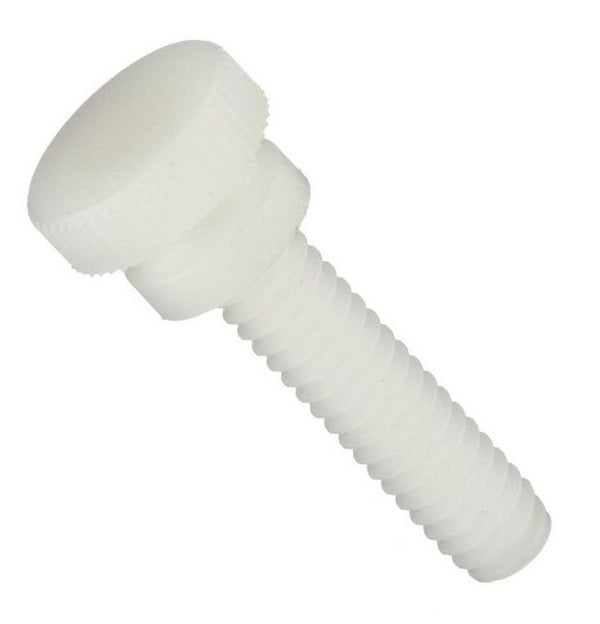 Thumb Screws - 3/8-16 UNC - 9.53mm - 25.4x30.16 mm Knurled - Nylon Polyamide 6/6 