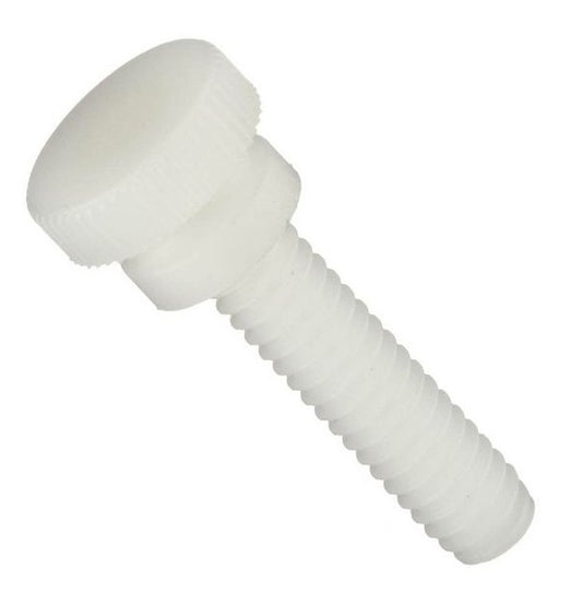 Thumb Screws - 3/8-16 UNC - 9.53mm - 25.4x30.16 mm Knurled - Nylon Polyamide 6/6 