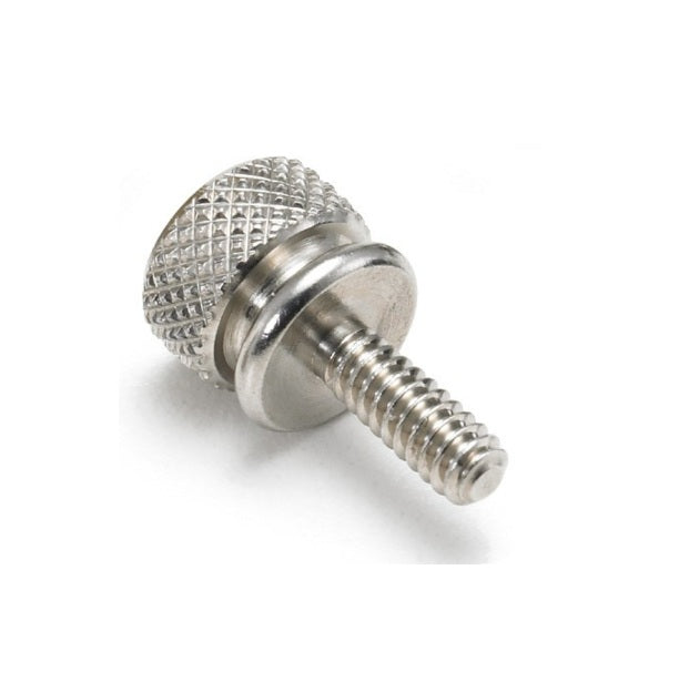 1049973 | THS035C-010-K-SS-WF (Each) --- Thumb Screws - 6-32 UNC - 3.5mm - 9.53x17.46 mm Knurled - Stainless Steel Screw