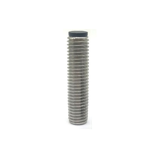 Urethane Tipped Socket Set Screws - M5 - 5x0.8mm - 10 mm   - 304 Stainless Steel with 304 Stainless Steel tip