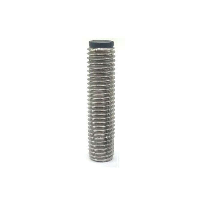Urethane Tipped Socket Set Screws - M6 - 6x1mm - 16 mm   - 304 Stainless Steel with 304 Stainless Steel tip