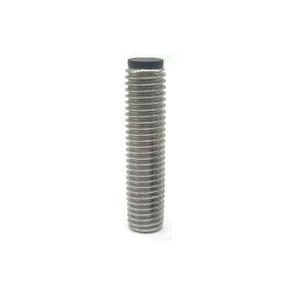 Urethane Tipped Socket Set Screws - M6 - 6x1mm - 16 mm   - 304 Stainless Steel with 304 Stainless Steel tip