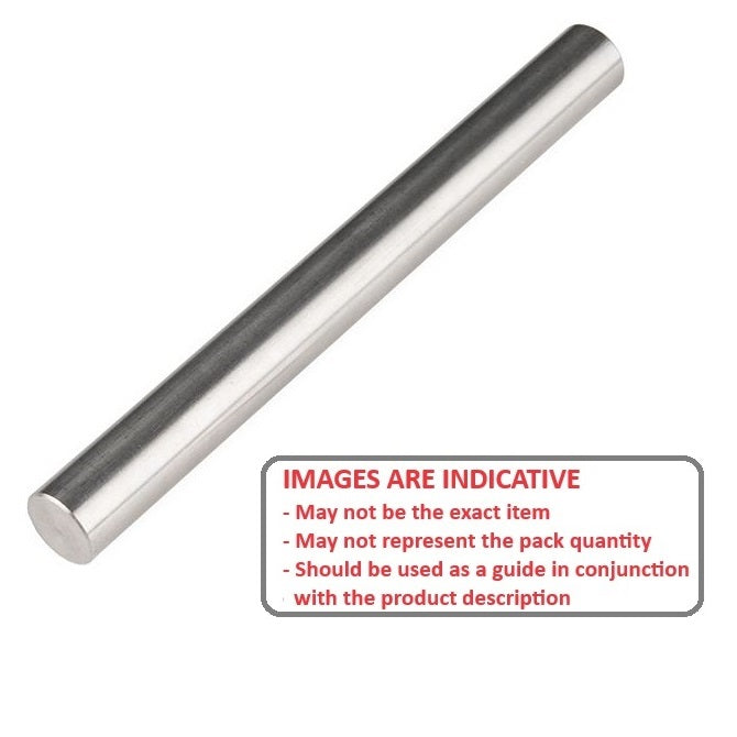 1142357 | 0R-0300-0200-CP-T28 (PK-2) --- Precision Ground Shafting - 30x200 mm - Chrome Plated Steel Shaft