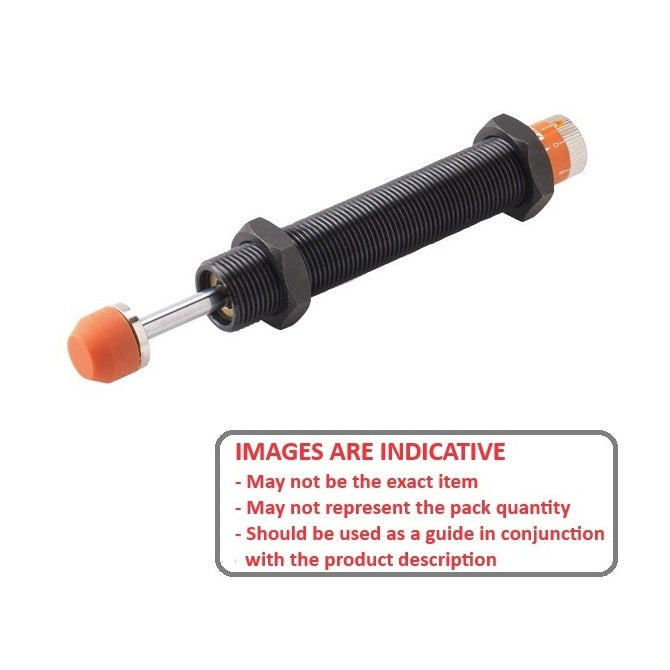 1131489 | AD-3625 (Each) --- Hydraulic Shock Absorbers - 25 mm M36x1.5 - 36.0mm - 184 mm Adjustable
