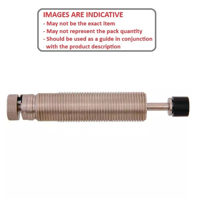 1100627 | ED1RS (Each) --- Small Hydraulic Adjustable Shock Absorbers - 12.7 mm 3/4-16 UNF - Standard