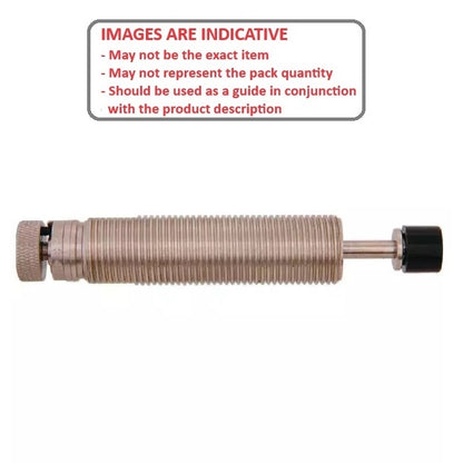 1100627 | ED1RS (Each) --- Small Hydraulic Adjustable Shock Absorbers - 12.7 mm 3/4-16 UNF - Standard