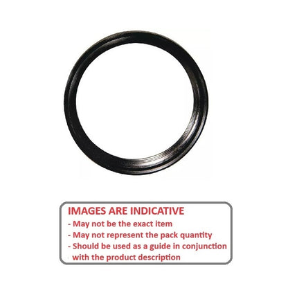 1232661 | ED400RS (Each) --- Hydraulic Accessories Shock Absorbers - Suitable Shock Absorber ED3RS / ED4RS 50.8 x 44.45 9.652 mm Flanges