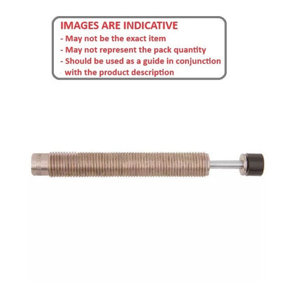 1109827 | ED9BRS (Each) --- Hydraulic Shock Absorbers - 15.75 mm 9/16-18 UNF - 107.19 / 81.28 Self-Compensating