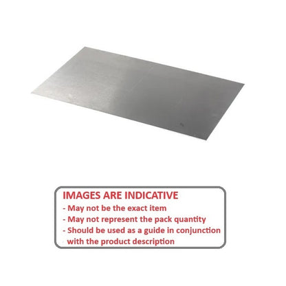 1000896 | SHM-0100-0300-0050-AL (Each) --- Aluminium Shim and Foil - 0.1x300x50 mm - Aluminium