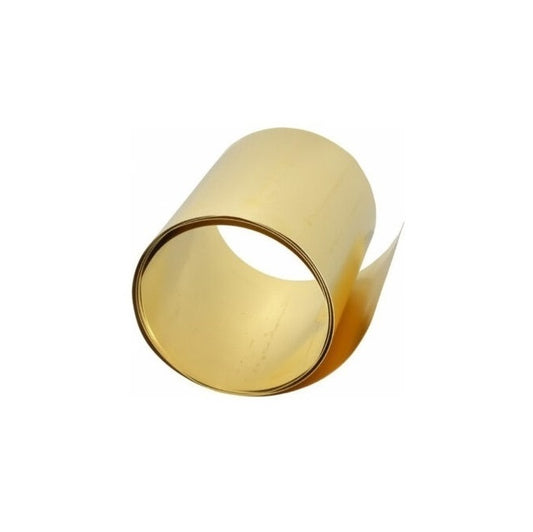 1000637 | SHM-0076-0152-2540-BR (Roll) --- Brass Shim and Foil - 0.076 mm x 152.4 mm x 2540 mm