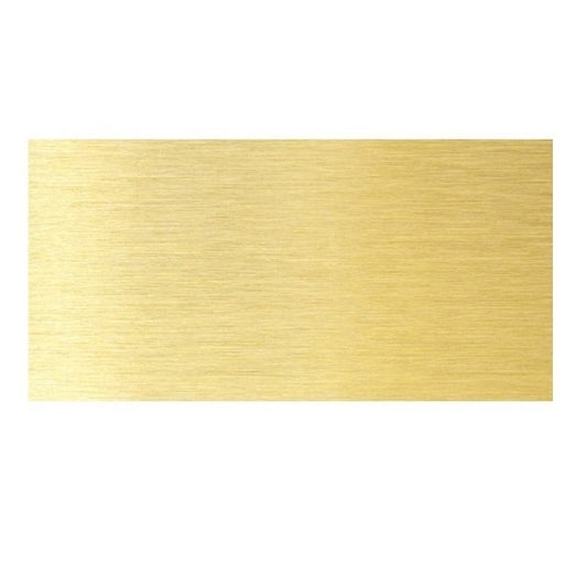 Spessore e lamina 1,5 x 100 x 100 mm - Foglio in lega di ottone H62 - MBA (confezione da 5)