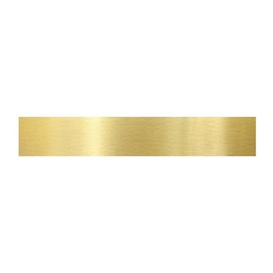 Brass Strip - 2.286x6.35x914 mm - Brass