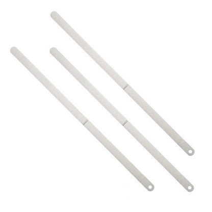 Stainless Feeler Gauge Stock - 0.051x12.7x127 mm - Stainless Steel