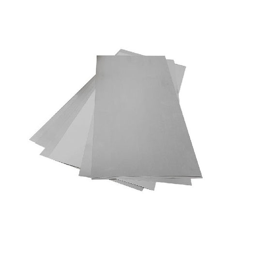 Cale et feuille 0,178 x 203 x 300 mm - Feuille inoxydable qualité 302-304 - MBA (1 feuille)