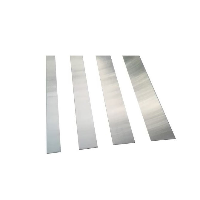 1001929 | SHM-0457-0013-0305-430 (Each) --- Stainless Steel Strip - 0.457x12.7x304.8 mm - Stainless Steel