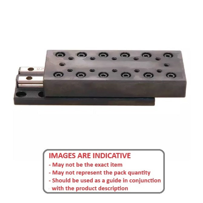 1168366 | DT-312RS (Each) --- Cross Roller Slide Tables Standard Linear - 59.995 mm - 105 Kg - 94.996 mm - Steel