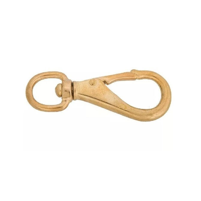 1122120 | BA-345RS (Each) --- Swivel Eye Snaps - 19.05x115.875x12.7 mm Bronze - Steel Snap