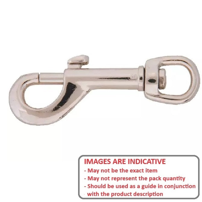 1088893 | BA-265RS --- Swivel Eye Leash Snaps - 9.525 mm x 76.2 mm x 6.35 mm