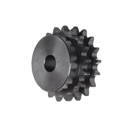 1118975 | SP2-127-078B-018-PB-C (Each) --- Roller Chain Sprockets - 18 tooth - 72.74 - - Duplex 08B With Boss - Carbon Steel Sprocket