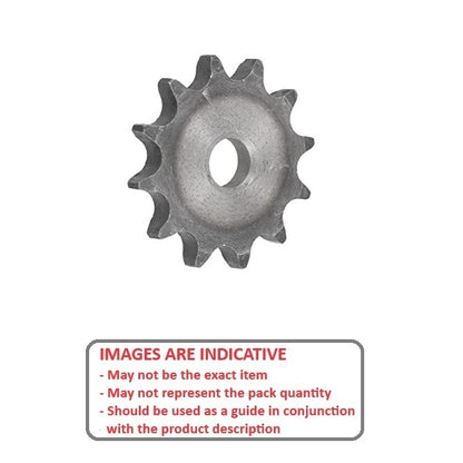 1109465 | SP1-127-079P-015-127-C (Each) --- Roller Chain Sprockets - 15 tooth - 60.61 mm - Hubless Simplex - Carbon Steel Sprocket