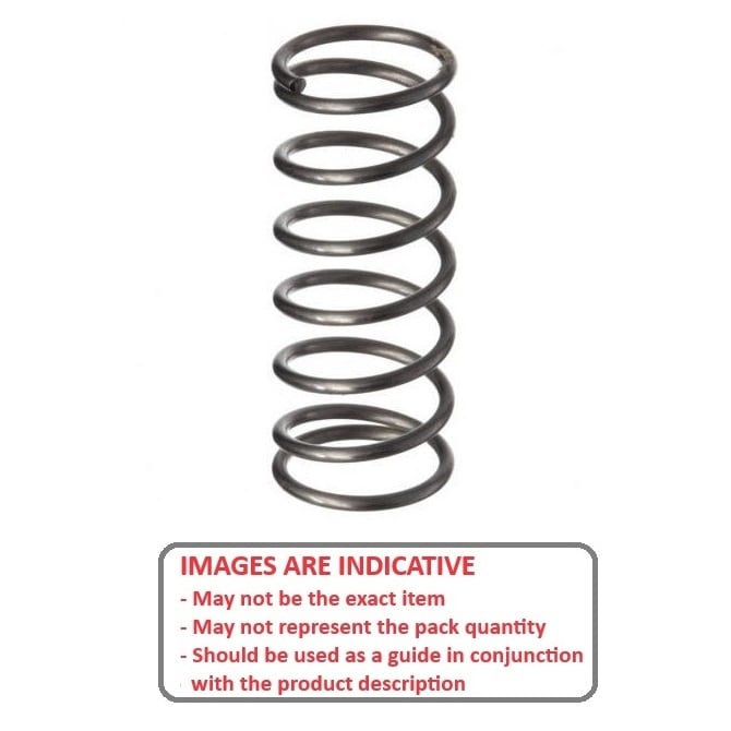 1048625 | CS-0305-0127-03-M-C (5 Pcs) --- Springs - 3.05 mm x 12.7 mm x 0.3 mm