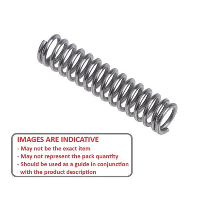 1161125 | CS-4920-0635-45-M-S6 (3 Pcs) --- Springs - 49.2 mm x 63.5 mm x 4.5 mm