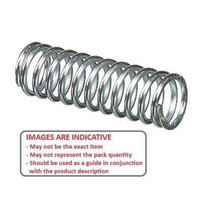 1119374 | CS-1829-0508-18-S2-G --- Springs - 18.29 mm x 50.8 mm x 1.83 mm