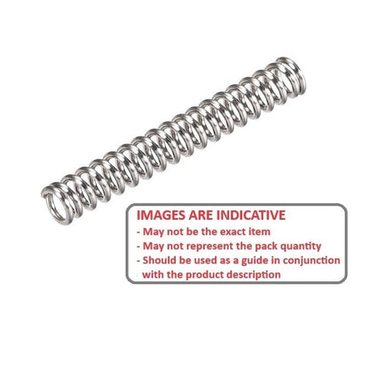 1105131 | CS-1270-2540-19-S2 --- Springs - 12.7 mm x 254 mm x 1.91 mm