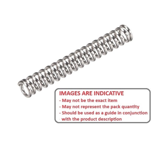 1090229 | CS-0953-2540-19-S2 --- Springs - 9.53 mm x 254 mm x 1.85 mm