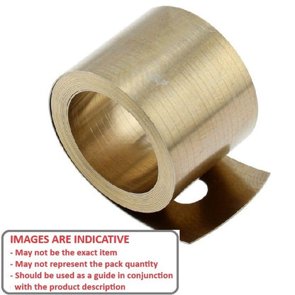 1037203 | CFS-0014-0381-064-S1 (Each) --- Constant Force Springs - 1.4 Newtons - 381x0.102 mm - Carbon Spring Steel Music Wire