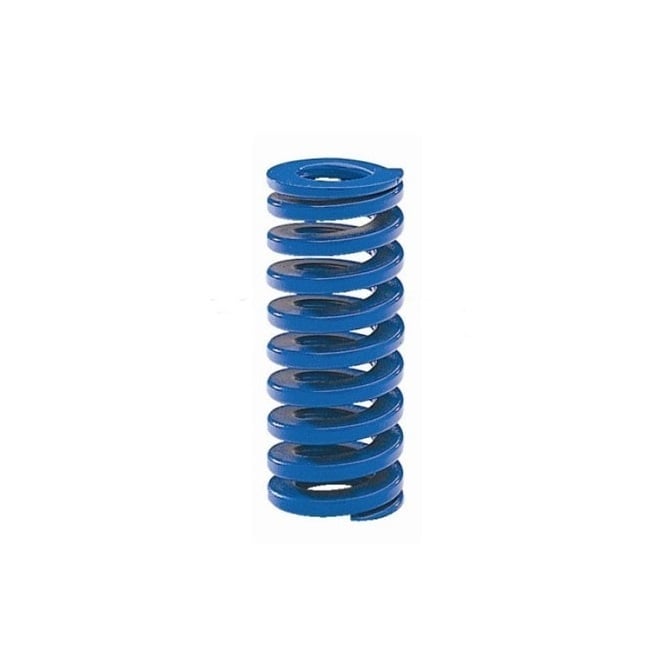 Ressort à filière 25 x 12,5 x 76 mm - Acier à ressort - Bleu - Usage moyen - MBA (Pack de 1)