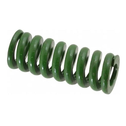 Ressort à matrice 16 x 8 x 38 mm - Acier à ressort - Vert - Usage léger - MBA (Pack de 1)