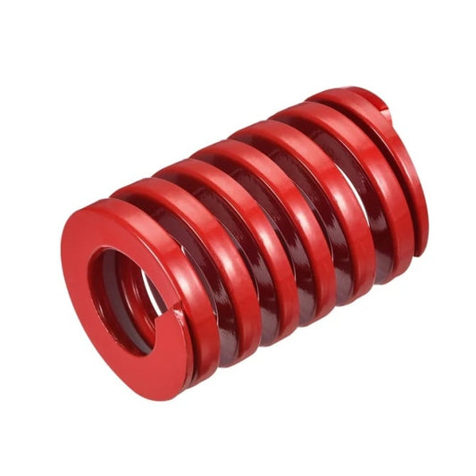 Molla per matrice 9.525 x 4.763 x 38.1 mm - Cromo Silicone - Rosso - Carichi medio pesanti - MBA (confezione da 1)