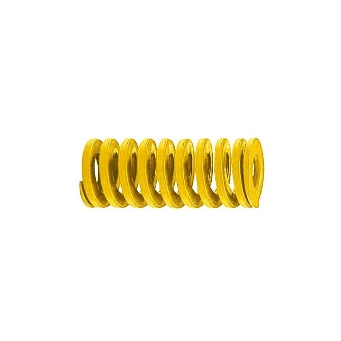 Ressort à matrice 25 x 12,5 x 51 mm - Acier à ressort - Jaune - Extra Heavy Duty - MBA (Pack de 1)