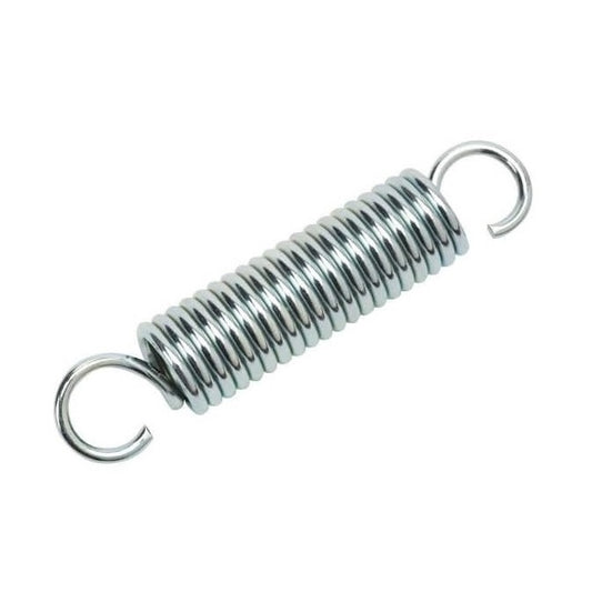 Extension Springs - 25.4x177.8x3.43 mm - Zinc Plated Steel