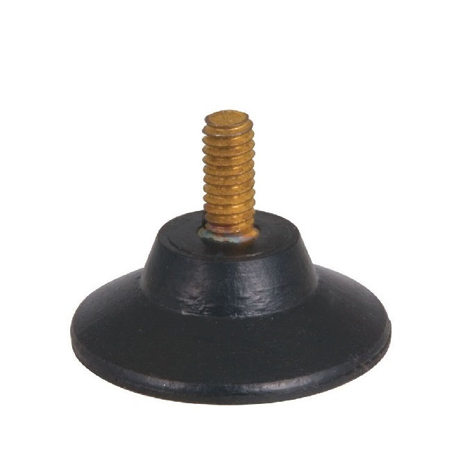 Suction Cups - 25.4x7.94 mm - 8-32 x 1/4" Stud - Blend of natural rubber and SBR rubber