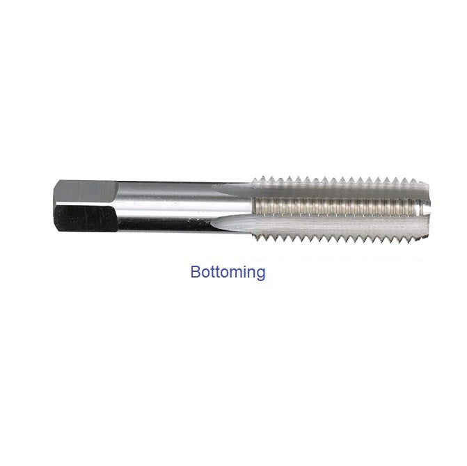 Threading Tools - 3-56 UNF -2.52mm- 0.454 mm / 56 TPI - Bottoming - High Speed Carbon Steel